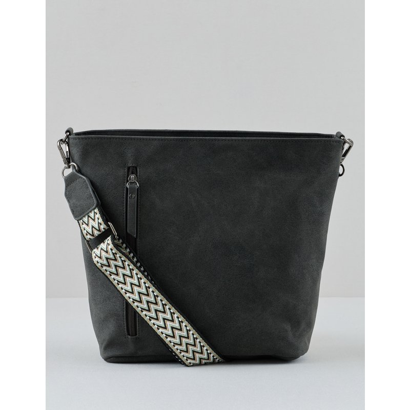 Mittelgroße Tasche, Muster-Gurt