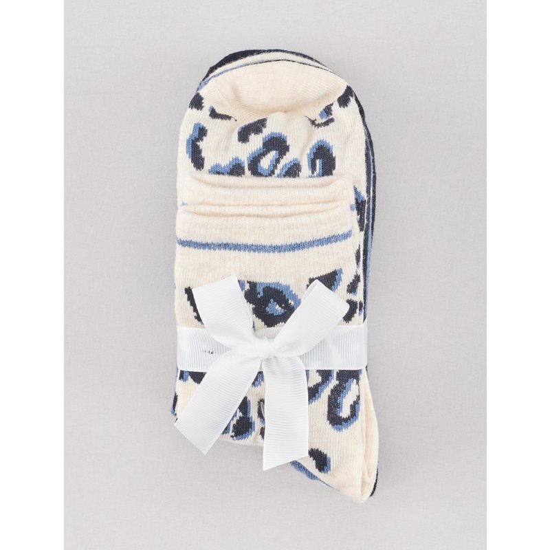 5er Pack Socken mit Leo-Muster