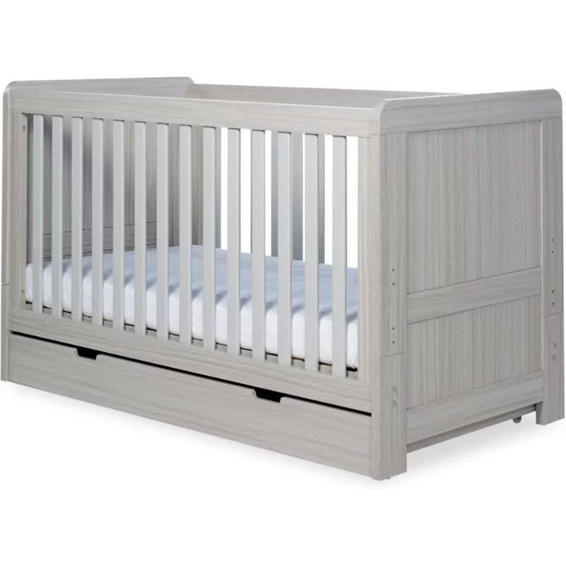 Ickle Bubba Pembrey Cot Bed and Under Drawer