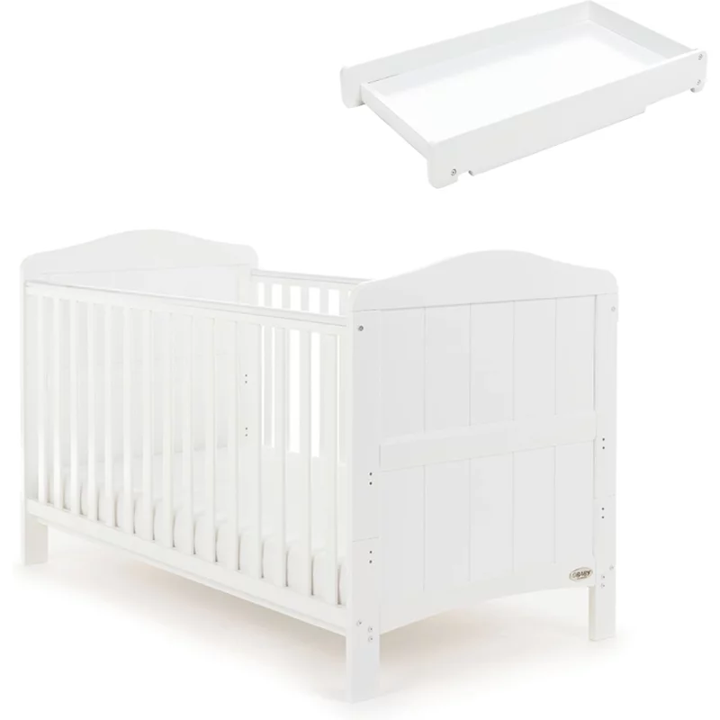 Obaby Whitby Cot Bed & Cot Top Changer