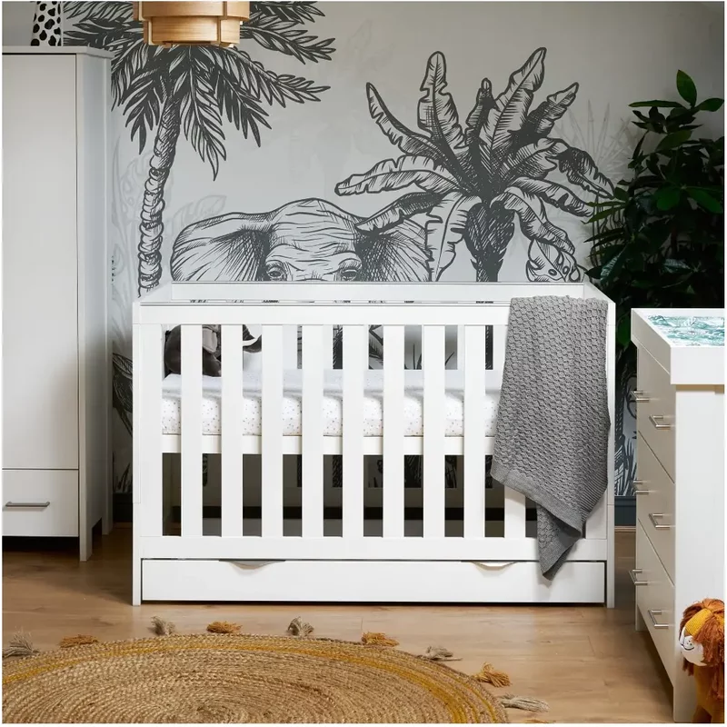 Obaby Nika Cot Bed & Underdrawer
