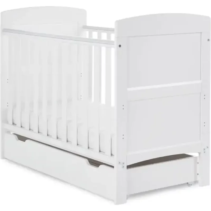 Ickle Bubba Coleby Mini Cot Bed and Under Drawer