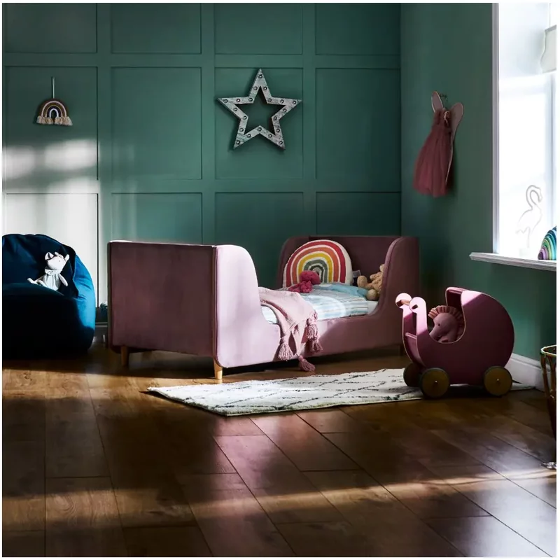Obaby Lumi Velvet Toddler Bed