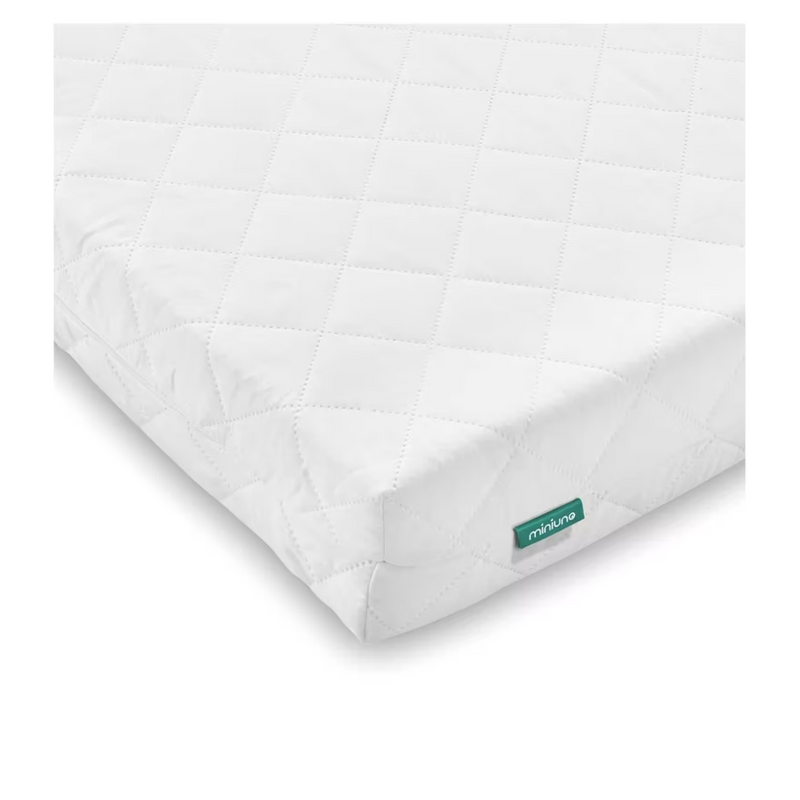 miniuno Hypoallergenic Microfibre Pocket Spring Cot Bed Mattress (140 x 70cm)