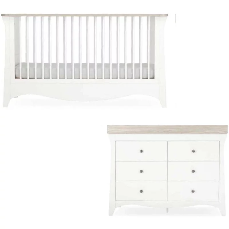 CuddleCo Clara Luxe 2 Piece Furniture Set