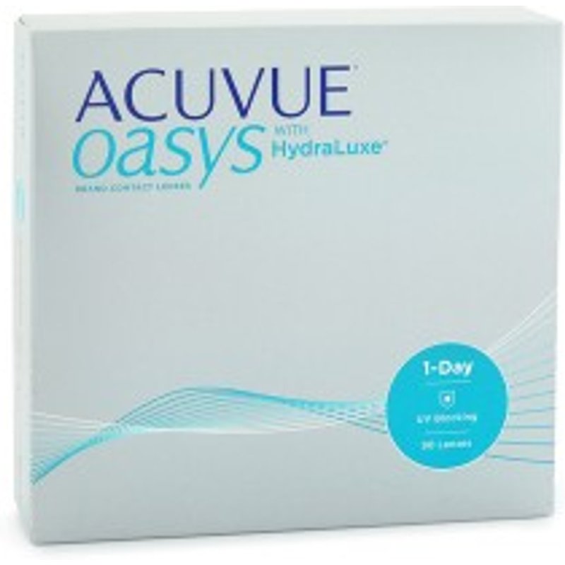 Acuvue Oasys 1-Day with HydraLuxe (90 lentilles)