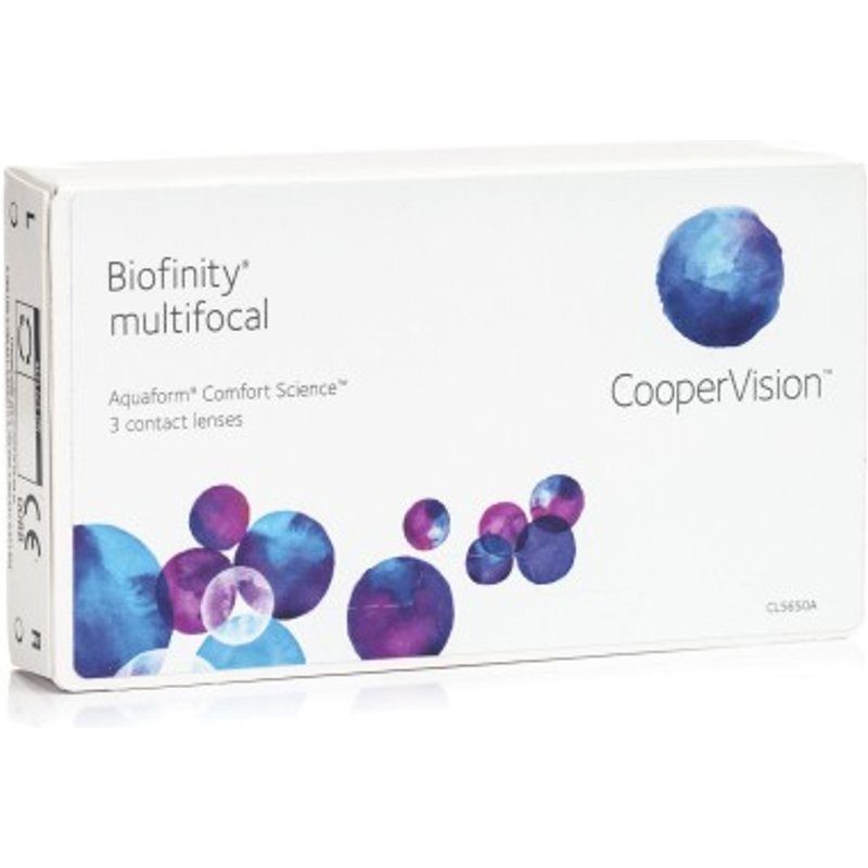 Biofinity Multifocal CooperVision (3 lentilles)