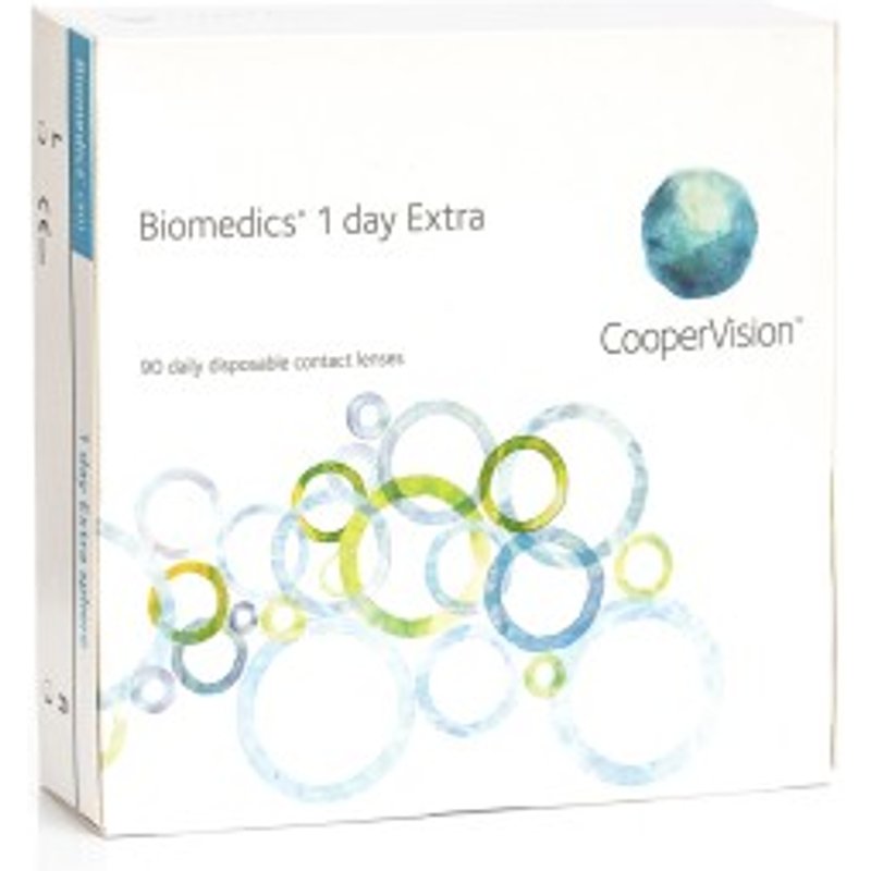Biomedics 1 Day Extra CooperVision (90 lentilles)