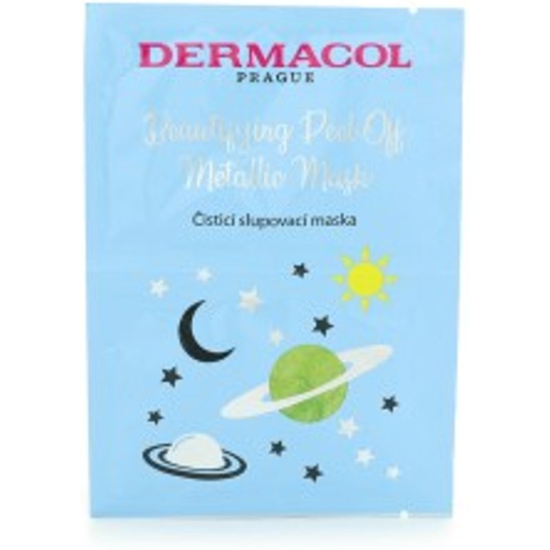 Dermacol Masque métallique peel-off nettoyant et embellissant