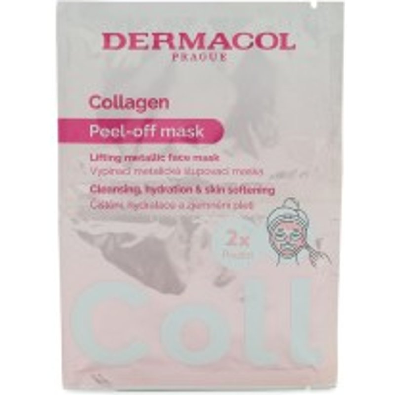 Masque peel-off métallique liftant Collagen Coll de Dermacol