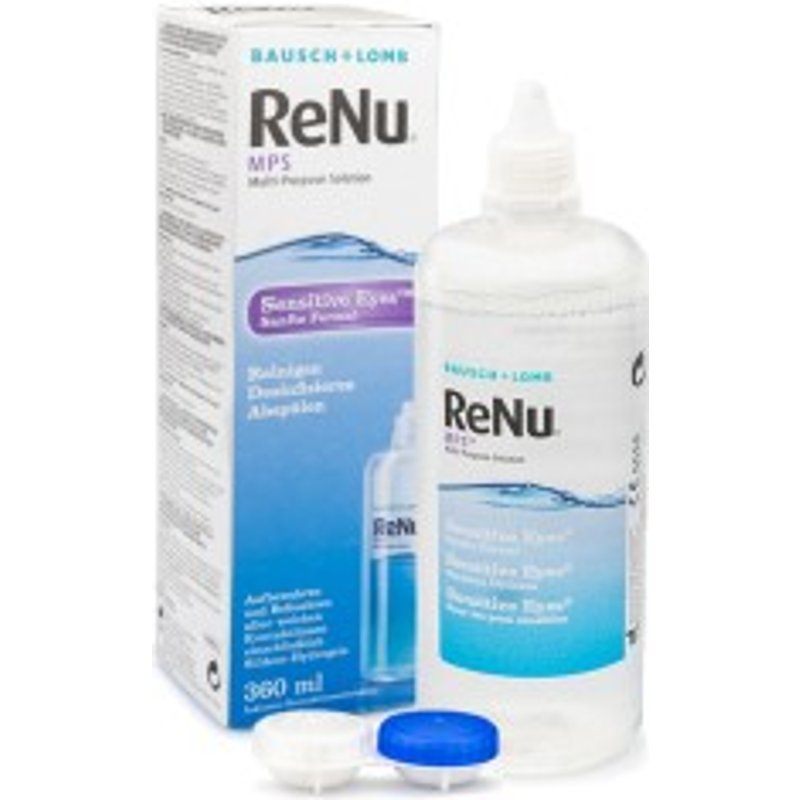 ReNu MPS Sensitive Eyes 360 ml avec étui