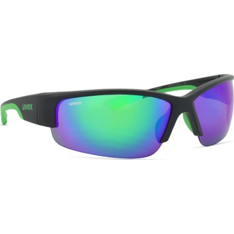 Uvex Sportstyle 215 Black M. Green/Mir. Green S5306172716