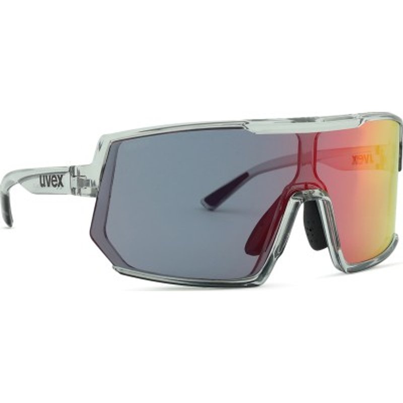 Uvex Sportstyle 235 Smoke Transparent/Mir. Red S5330039116