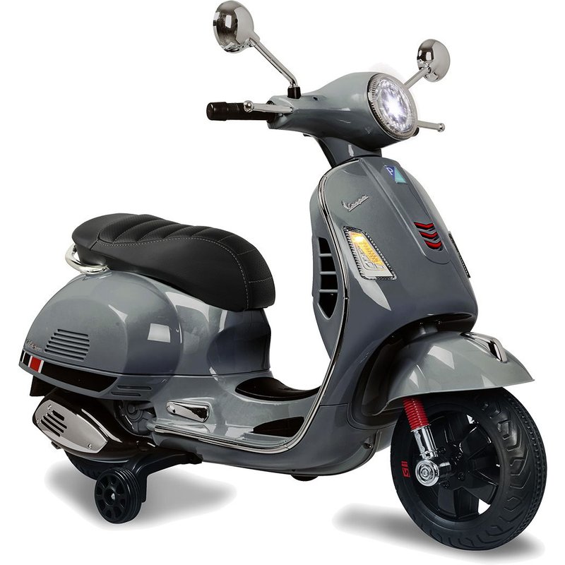 JAMARA Scooter pour enfant Ride-on Vespa GTS 125 (gris)