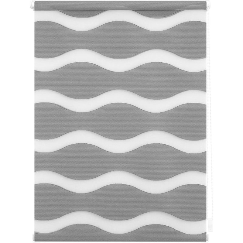 Lichtblick Store enrouleur Duo Klemmfix, Ă partir de 45 x 150 cm (gris, 80 x 220 cm)