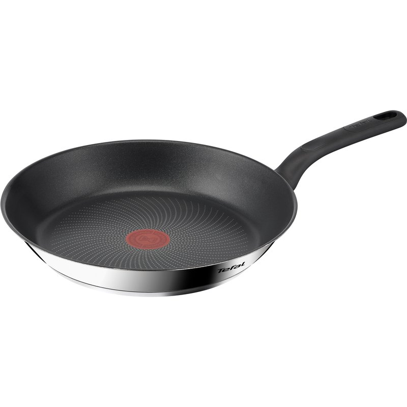Tefal Poêle en acier inoxydable DUETTO, Ø 24 cm