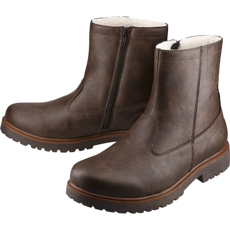 esmara® Bottines homme (marron, 44)