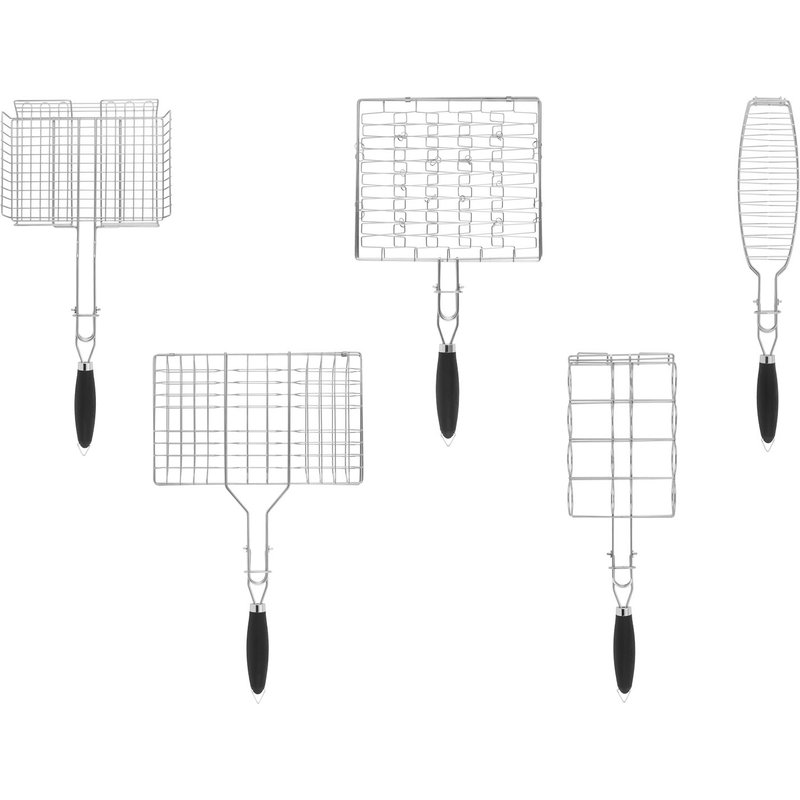 GRILLMEISTER Grille pour barbecue en acier inoxydable