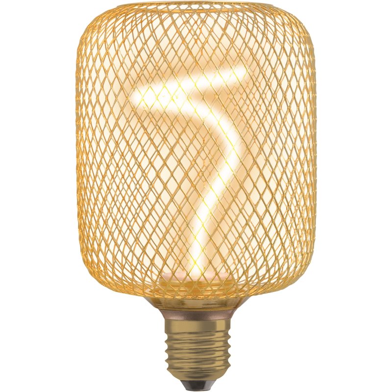 OSRAM Lampe à filament de paille (or/carré)