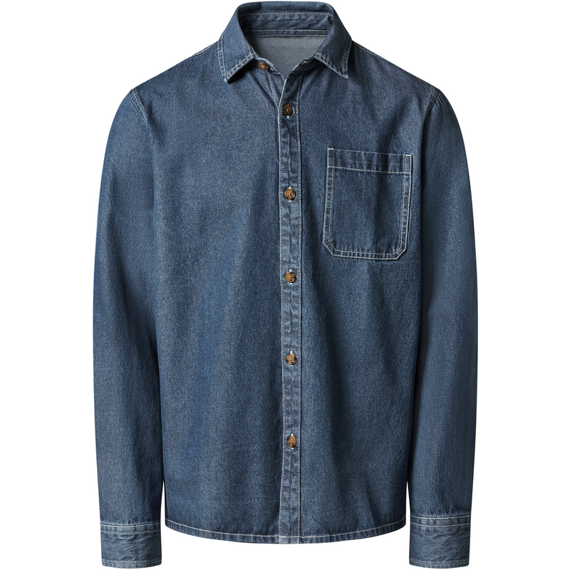 esmara Men Chemise en jean homme (bleu, L(41/42))
