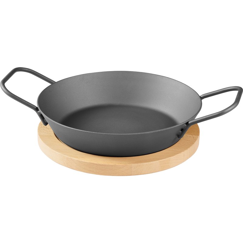 GRILLMEISTER Poêle à griller en fer (Poêle en fer 20cm)