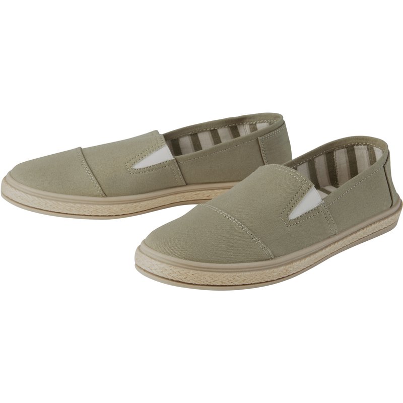 esmara® Chaussures en toile femme (vert, 36)