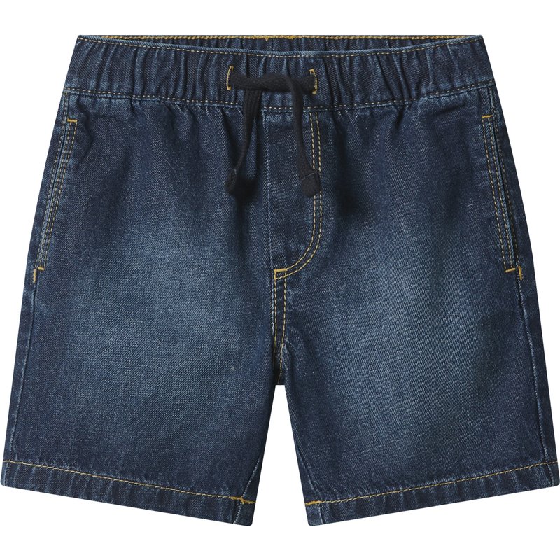lupilu® Short en jean enfant (Ruban/bleu foncé, 4-6 ans)
