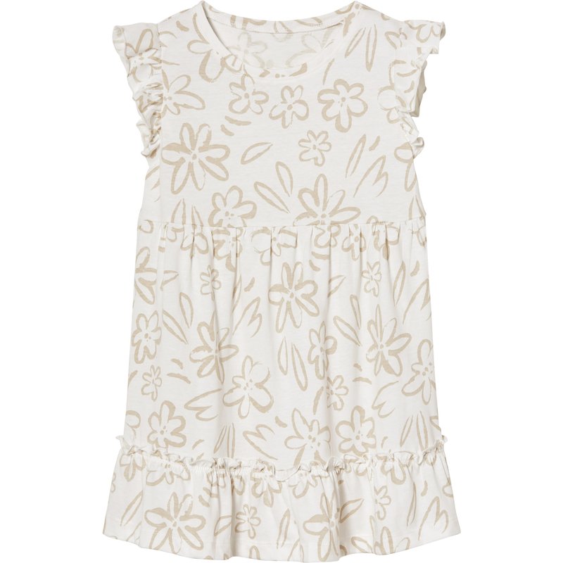 lupilu® Robe petite fille (blanc, 2-4 ans)