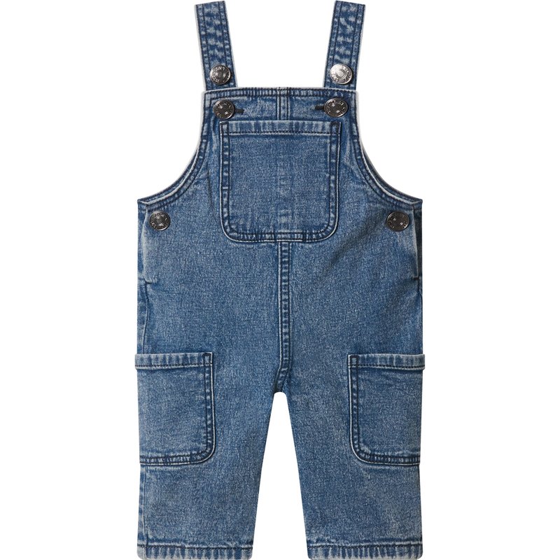 lupilu® Salopette en jean bébé (bleu, 68)