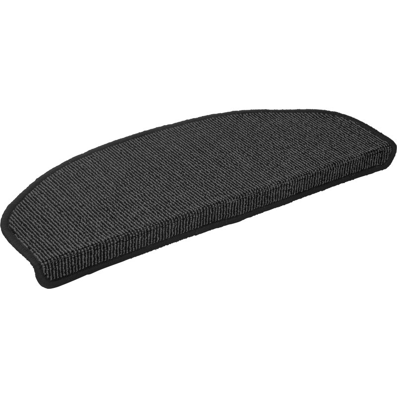 LIVARNO home Lot de 15 tapis de marches d’escalier Premium (gris)