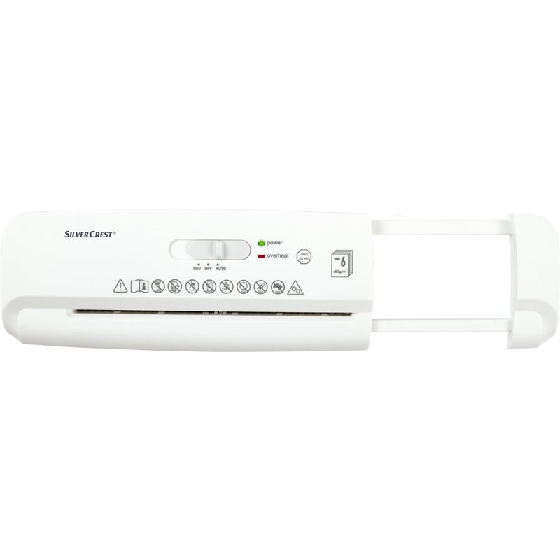 SILVERCREST® Destructeur de documents portatif