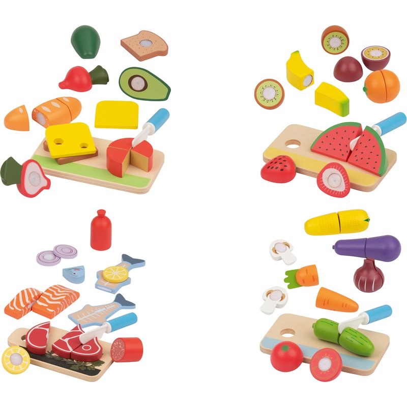 lupilu® Set d'aliments en bois