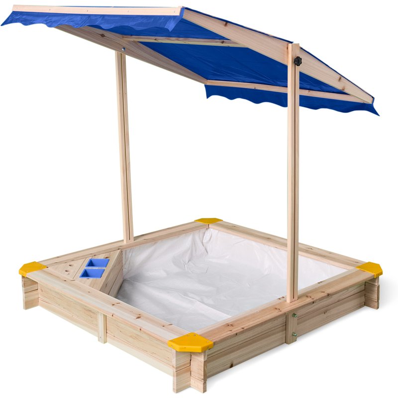 lupilu® Bac à sable avec toit