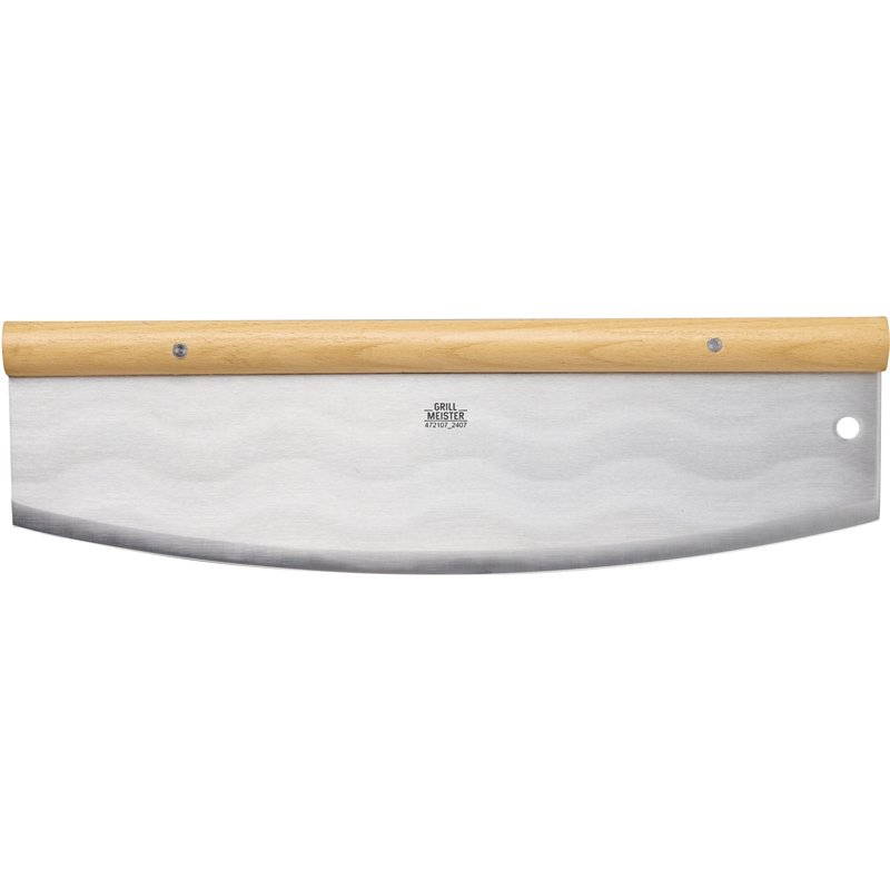 GRILLMEISTER Coupe-pizza ou Pelle à pizza (roulette à pizza)