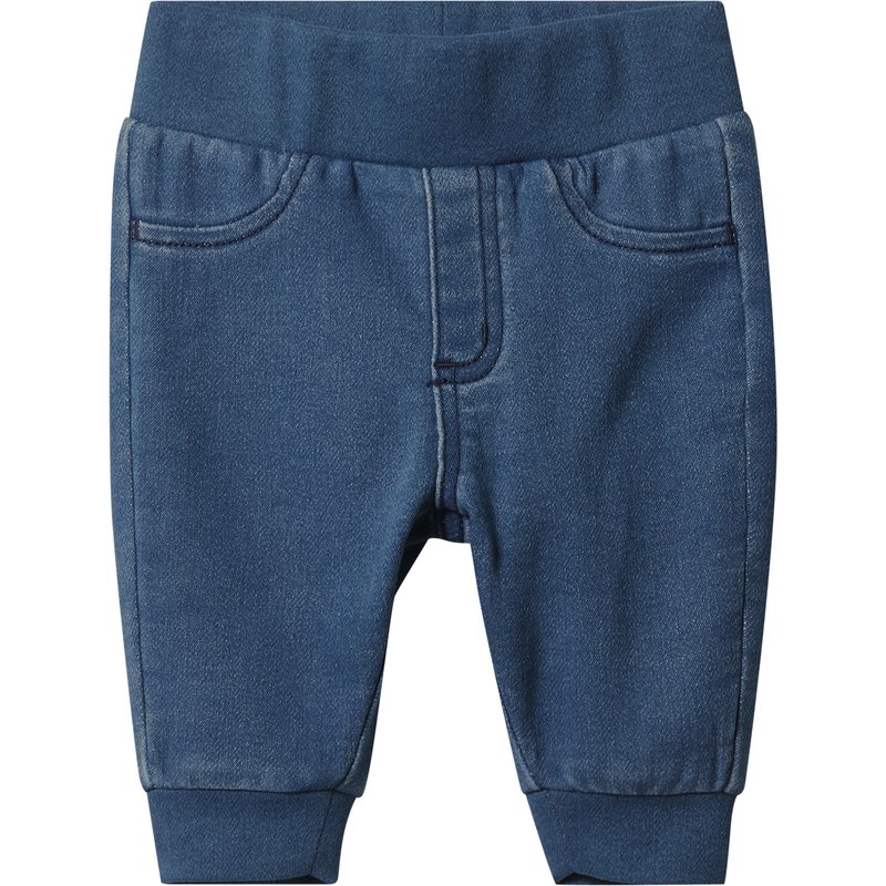 lupilu® Pantalon molletonné bébé (bleu, 2-6 mois)