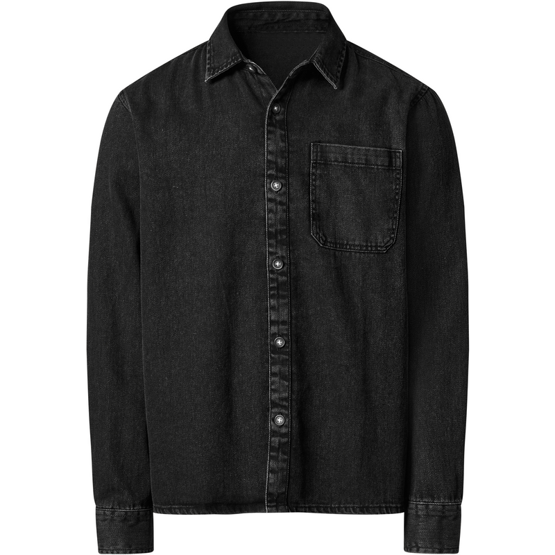esmara Men Chemise en jean homme (noir, L(41/42))