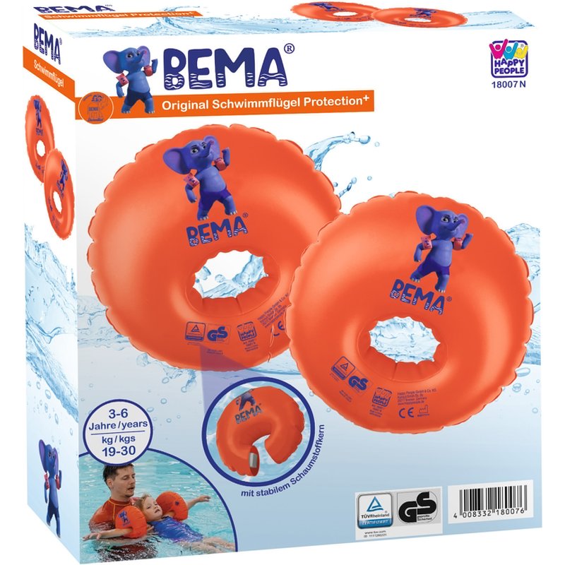 BEMA® Siège de natation ou aide à la natation, pour enfants ( pour les enfants jusqu'à 19-30 kg, 25 x 29 cm)