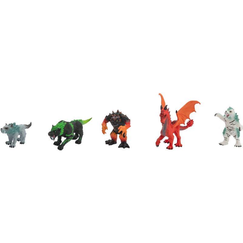 lupilu® Set de figurines (Monstre/glace/jungle)