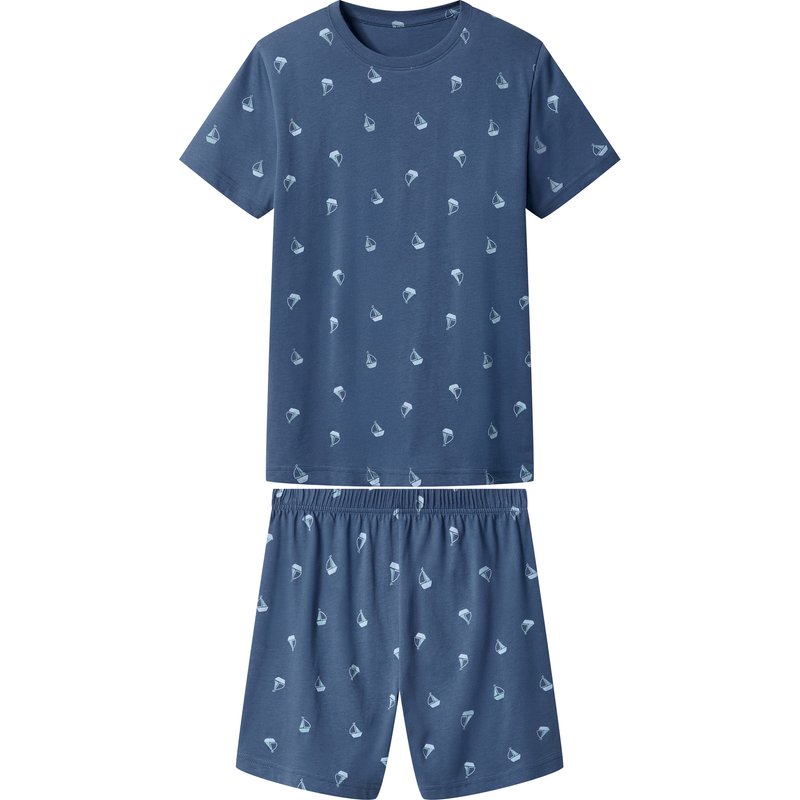 Esmara Kids Ensemble pyjama garçon (bleu, 8-10 ans)