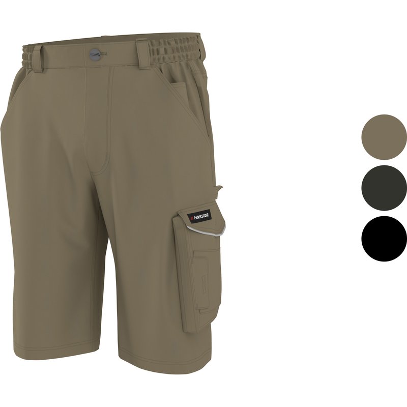 PARKSIDE® Bermuda de travail stretch pour homme