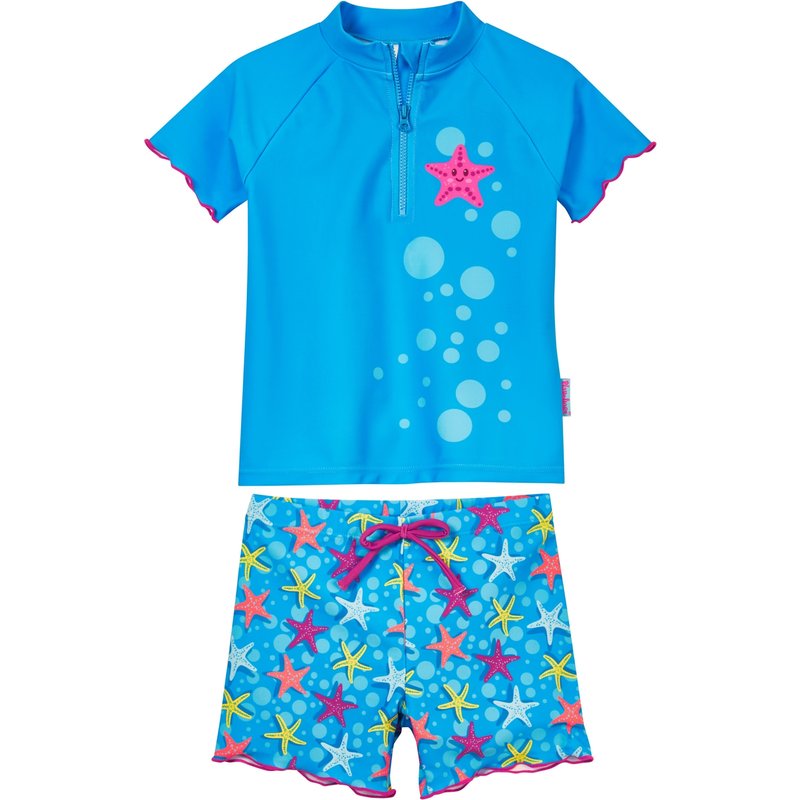 Playshoes Ensemble de bain enfant ou bébé (Étoile de mer, 6-12 mois)
