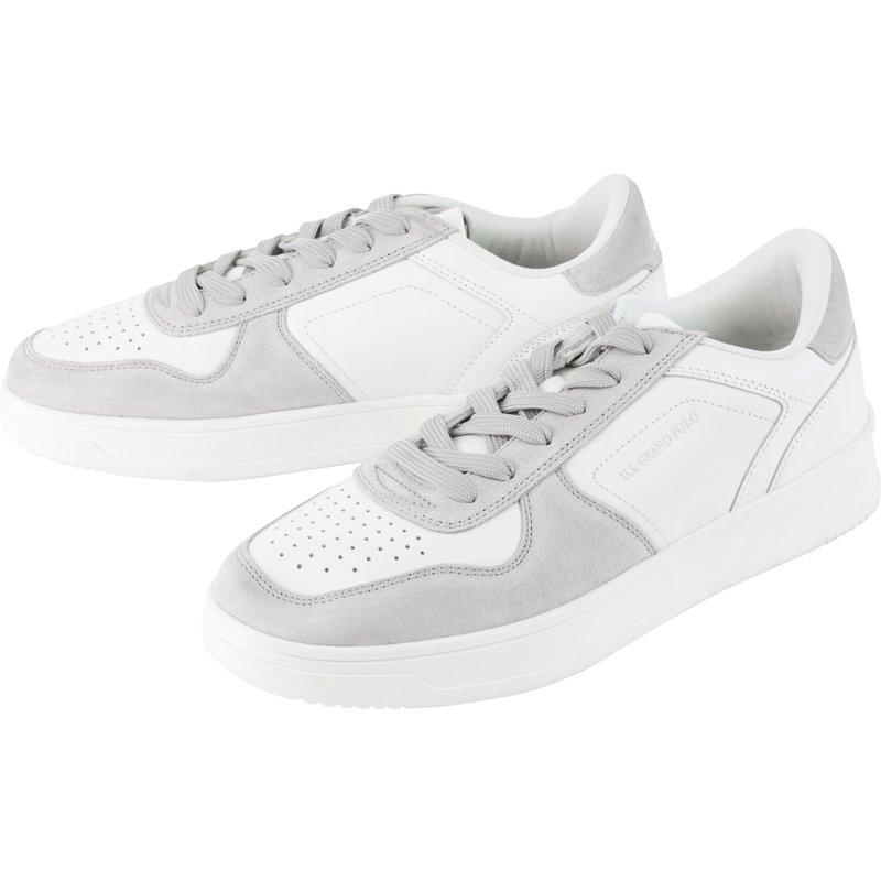 LIVERGY® Sneakers homme (blanc/gris, 41)
