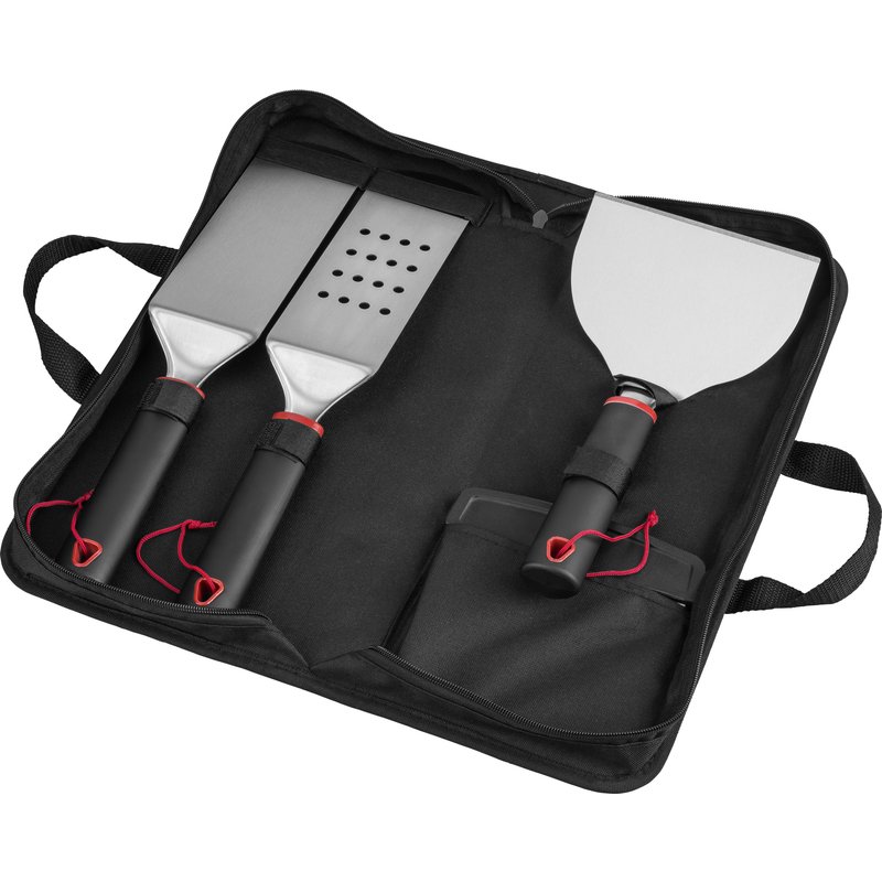 GRILLMEISTER Ustensiles de barbecue en acier inoxydable (Spatule à barbecue)