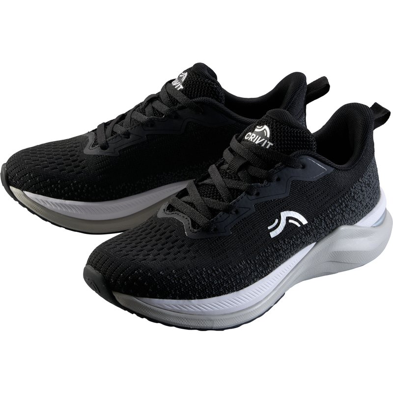 CRIVIT Chaussures de course Premium femme (noir, 40)
