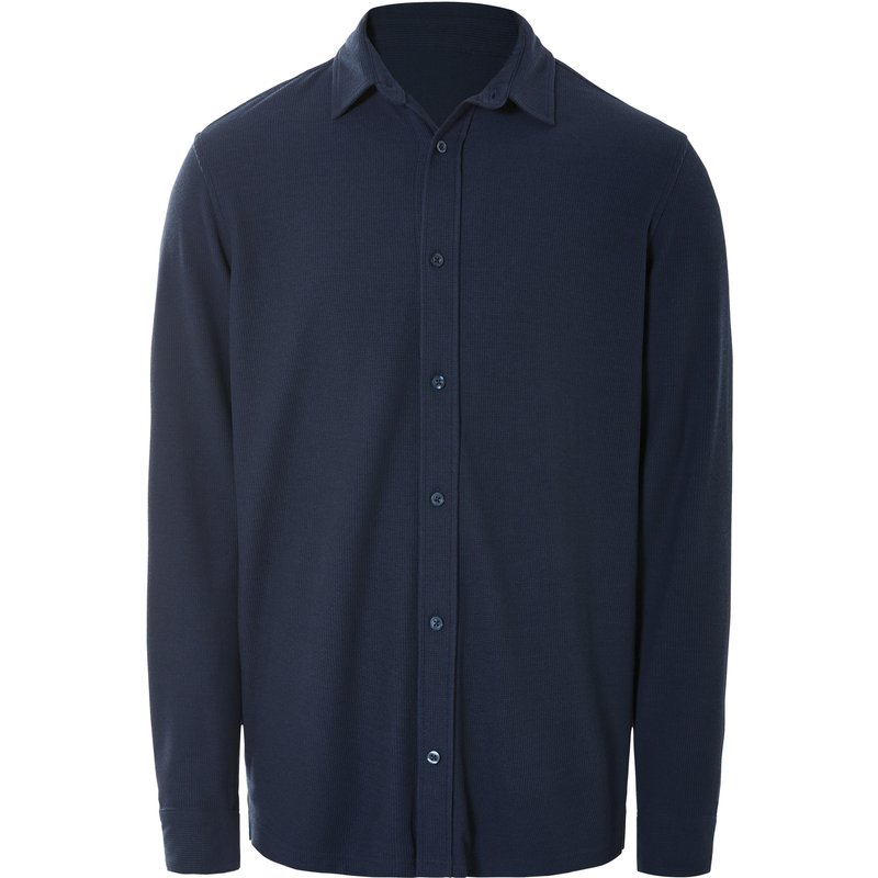 LIVERGY® Chemise homme (bleu foncé, M (39/40))