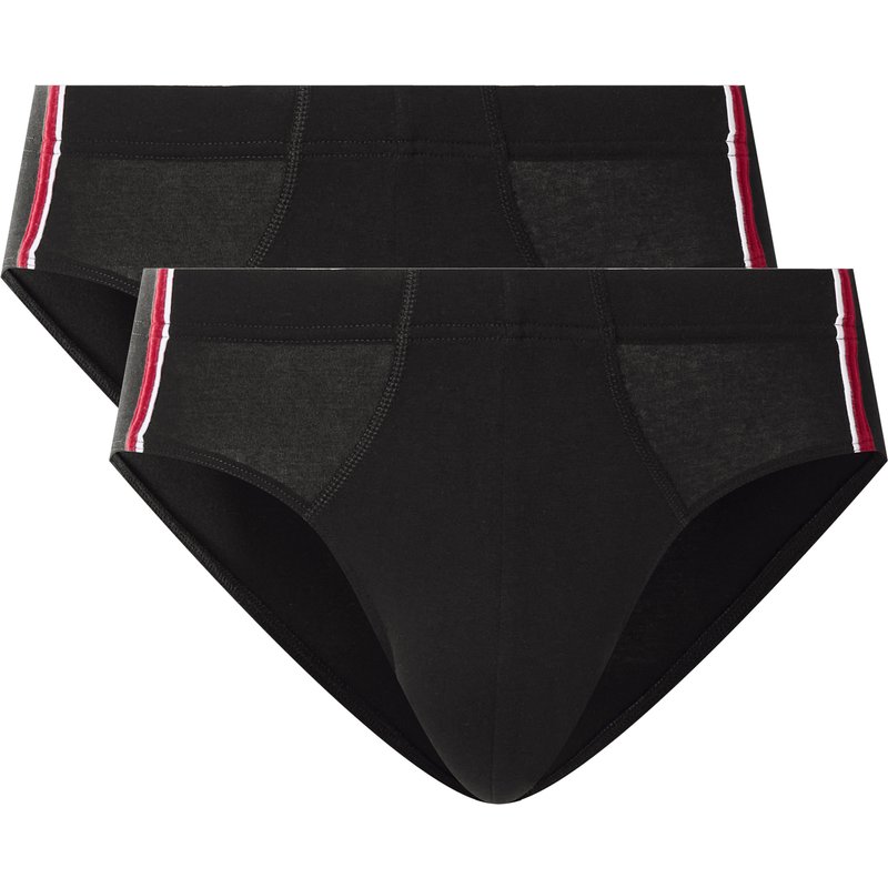 esmara Men Lot de 2 slips homme (noir, XL)