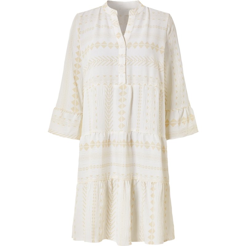 esmara® Robe tunique femme (crème, S(34/36))