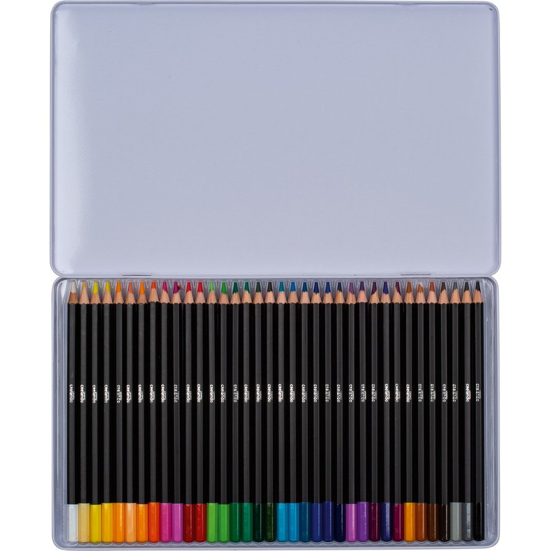 crelando® Crayons de couleur ou Crayons de couleur aquarelle (Crayons premium pour artistes 36)