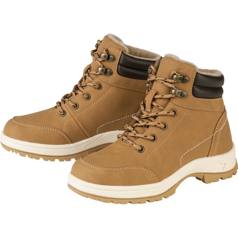 pepperts!® Chaussures montantes garçon (beige, 34)