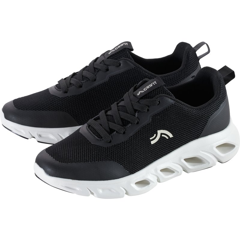 CRIVIT Baskets homme (noir, 41)